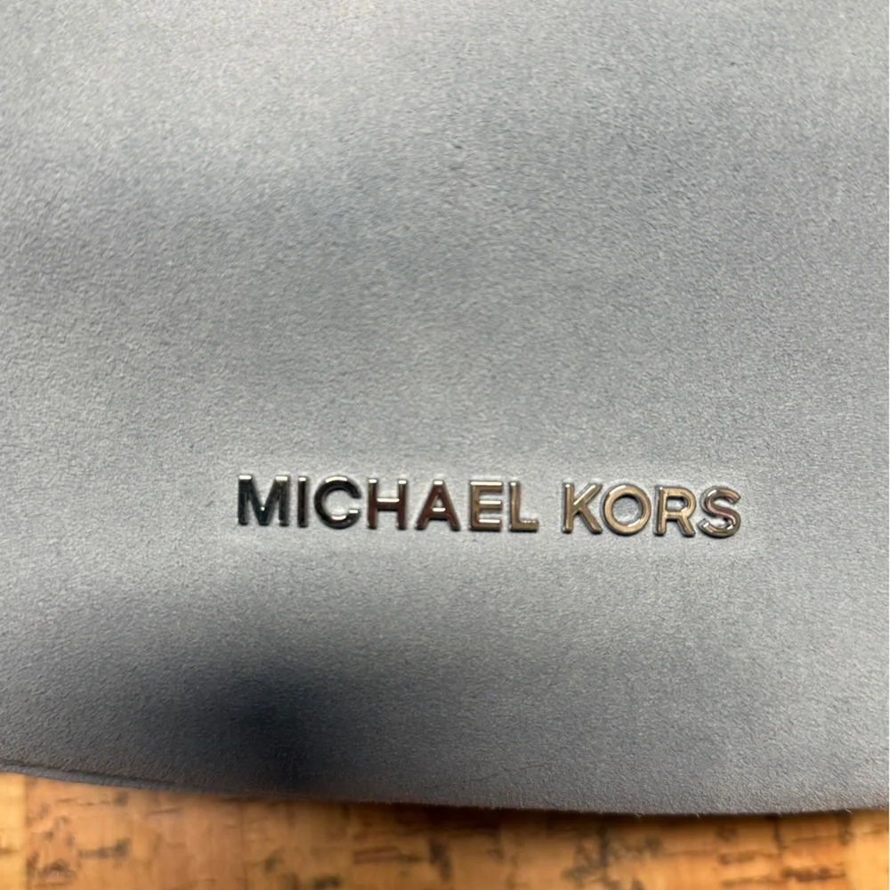 Michael Kors Lillie Soft Blue Hobo Bag - Picture 9 of 10